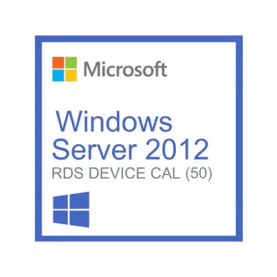 Microsoft Windows Server 2012 Remote Desktop Services (RDS) 50 device connections CAL