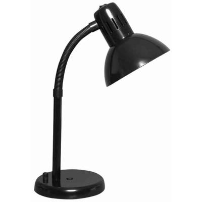 Lampe de table "FLEXIBLE" faible consommation d'énergie H 40 cm NOIR - UNILUX