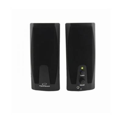 Haut-parleurs Stéréo GIOCOSO 2.0 - 2x3W pour PC et Portable - ESPERANZA