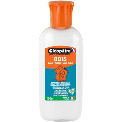 Colle à Bois Cléo'Wood Flacon de 100 gr - CLÉOPÂTRE