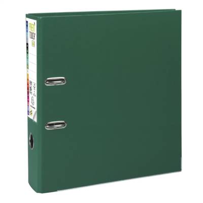 Classeur à levier Prem'Touch dos 80mm A4 vert foncé - EXACOMPTA