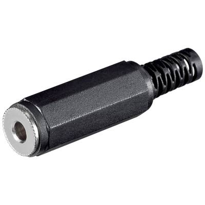 Fiche audio Jack 3.5mm femelle stéréo, à souder - GOOBAY