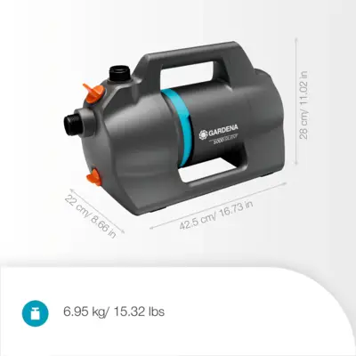 Kit Pompe d'arrosage de surface 5000 Silent - GARDENA - 9082-20
