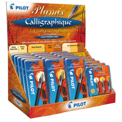 Présentoir de 36 stylos plume Plumix - Pilot