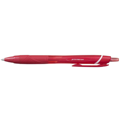 Stylo roller gel rétractable JETSTREAM Mix SXN150C/10 Pointe moyenne rouge - Uni-ball