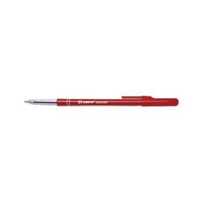 Stylo Bille Semi transparent Pointe Moyenne 1 mm Encre Rouge - A Plus