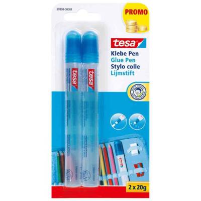 Stylo colle "Glue Pen" sans solvant 2 x 20 g - TESA