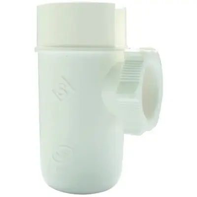 Siphon NF auto-étanche avec déflecteur pour groupe de sécurité standard - SOMATHERM - 602500101 - Maxoutil