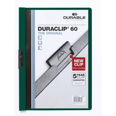 Chemise DURACLIP ORIGINAL 60 à pince, A4, pétrole - DURABLE