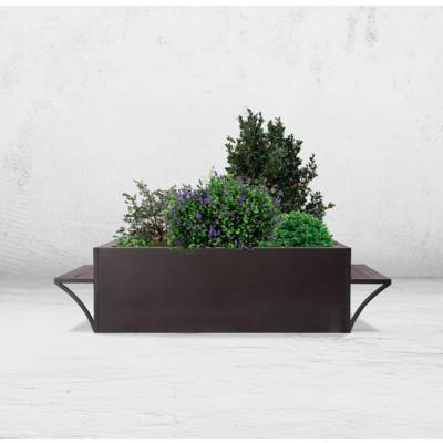 Jardinière Citadine Rectangle XXL - Jardinière L240xl120 cm coloris variable
