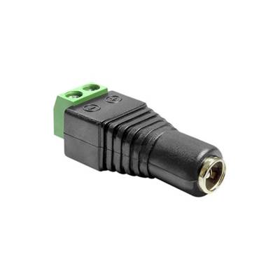 Adaptateur DC 2,5 x 5,5 mm femelle vers 2 broches - DELOCK