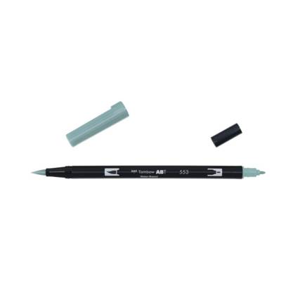 Feutre Dessin Double Pointe ABT Dual Brush Pen 553 violet brumeux - TOMBOW