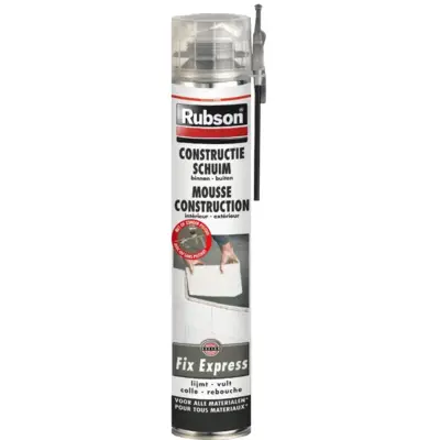 Mousse expansive Fix Express construction RUBSON - aérosol 750 ml - 1619486
