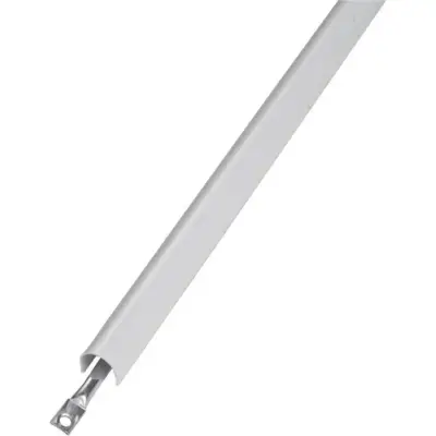 Kit de tringles et capots ISEO pour porte de 3400 mm - Blanc - 94100304 - CAVERS ISEO