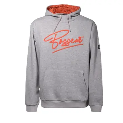 Sweat-shirt - BOSSEUR - à capuche Lizar Gris Chiné T.S 11932-001