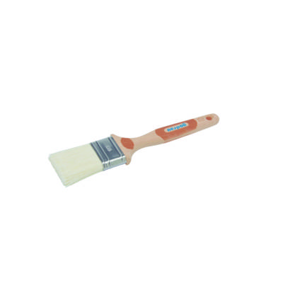 Brosse plate professionnelle toutes peintures fibres synthétiques larg.50 mm sous pochette de 1 pièce - Gedimat - NESPOLI