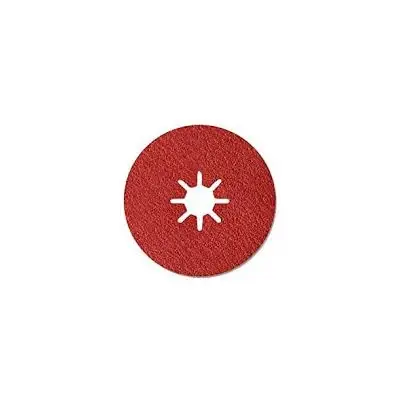 Disque abrasif fibre souple 4570 Siabite X SIA Alesage étoile Ø125x22 GR.36 - 1935.3923.0036.01 - SIA ABRASIVES FRANCE