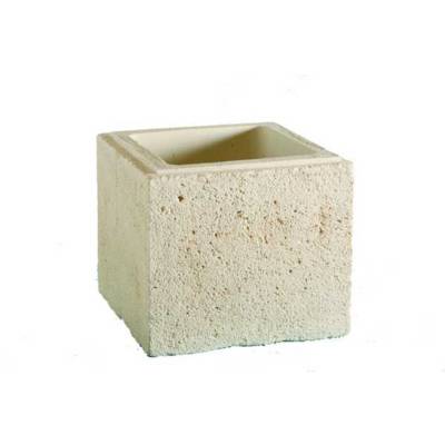 Elément de pilier VALANÇAY ton naturel - L.35 x l.35 x h.30 cm - Gedimat - ORSOL PRODUCTION