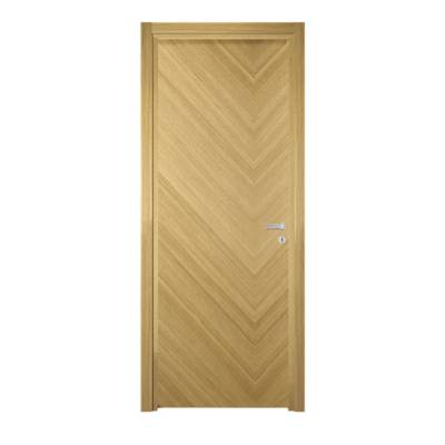 Bloc-porte pleine SUMBA plaqué bois chêne Hui.72 à 100 mm - 204 x 83 cm - gauche poussant - Gedimat - SOGAL