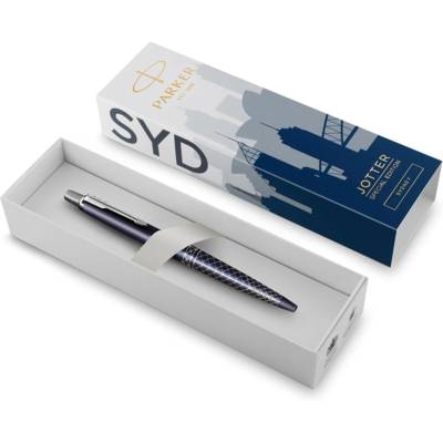 Stylo-Bille Jotter Spécial Edition Sydney Pointe Moyenne Bleue - PARKER