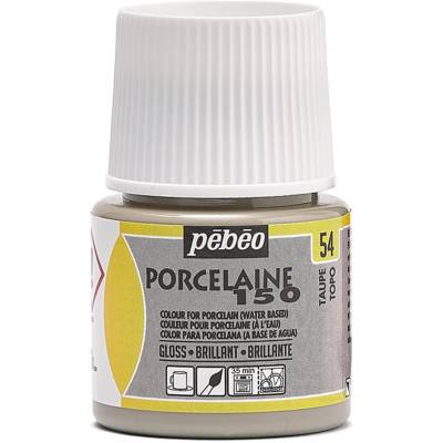 Flacon 45 ml Peinture P150 Porcelaine Coloris Taupe - PÉBÉO