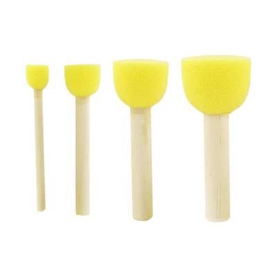 Lot de 4 Tampons en mousse jaune 10, 20, 30 et 40mm - CLÉOPÂTRE