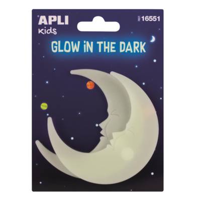 Sachet de 2 lunes luminescentes - APLI