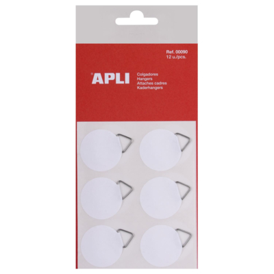 Sachet de 12 attaches cadre en papier 30mm, supporte jusqu'à 200 g - Apli-Agipa