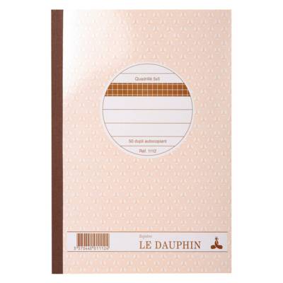 Manifold autocopiant quadrillé 210x148 mm 50 feuillets dupli - LE DAUPHIN