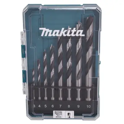 Coffret 8 mèches à bois cylindriques - MAKITA - D-77257