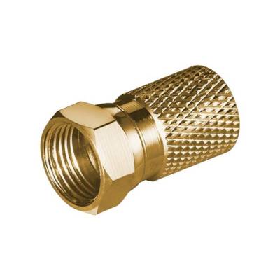 Connecteur pour fil d'antenne 8.2 mm or - GOOBAY