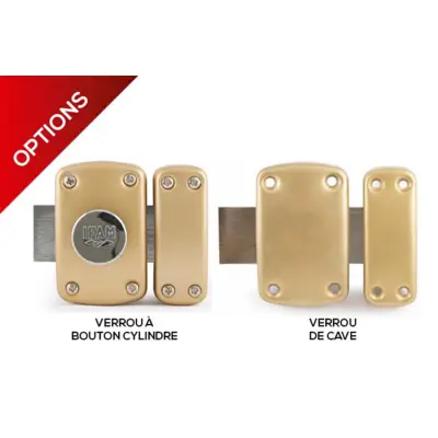 Verrou double / cylindre 70mm D5 IFAM - 27700 - IFAM FRANCE