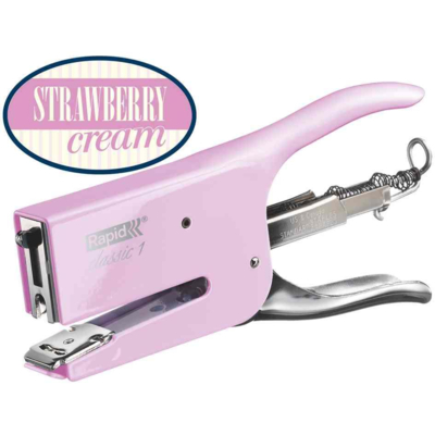 Pince agrafeuse classique K1 Retro Strawberry Cream, r - Rapid