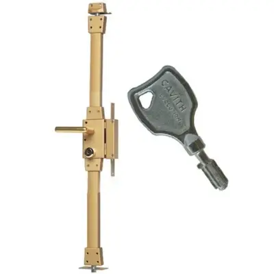 Serrure haute sécurité ISEO Cavith 341 HB3 - Axe 70 - A tirage - Gauche - OR - 26410005 - CAVERS ISEO