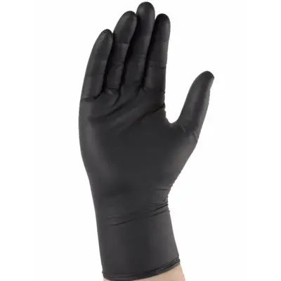 Gants nitrile SINGER FRERES - Noir - Boîte de 100 - Taille 8/9 - L - AUU500089