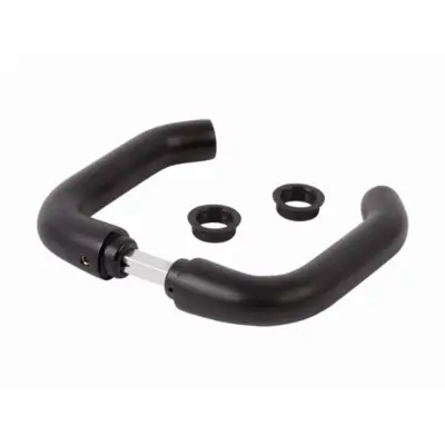 Paire de poignées LOCINOX Alu anodisé Noir - 3006-B-H