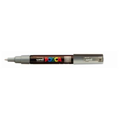 Marqueur pointe conique extra-fine pc1mc 0,7 - 1mm gris - POSCA