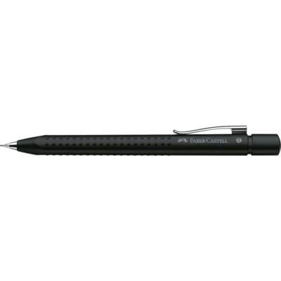 Porte mines GRIP 2011 Diam mines 0,7 mm noir mat - Faber-Castell
