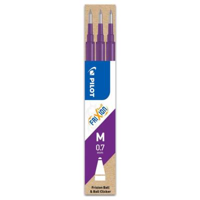 Set de 3 Recharges friXion Ball (BLS-FR7) Violet - PILOT