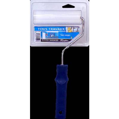 Rouleau tous travaux petites surfaces mousse haute densité 2 bords droits diam.15mm larg.5cm - Gedimat - NESPOLI