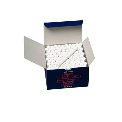 Craies (boîte de 100 bâtons ronds) Blanches – Ulmann