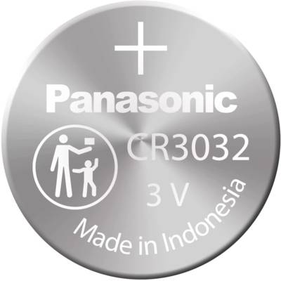 Pile bouton CR3032 Lithium - PANASONIC