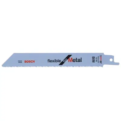 Lot de 5 lames de scie Sabre S 922 Bf Flexible pour métal - BOSCH - 2608656014