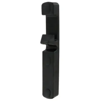 Gâche en applique pour serrure Modulox à pêne levant pour portail - noir - TIRARD et BURGAUD - GB592053CU