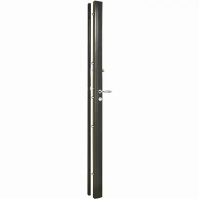 Serrure 6 points Exclusive 61 VACHETTE 2500mm Marron - sans cylindre - Gauche - 14789000