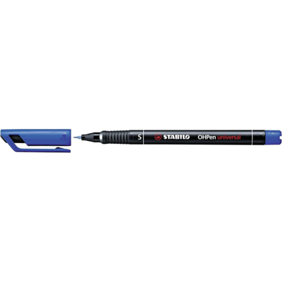 Marqueur OHPen permanent 0,4 mm S bleu - STABILO
