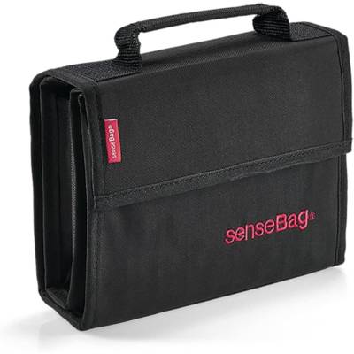 Portefeuille de 36 "senseBag", noir - TRANSOTYPE