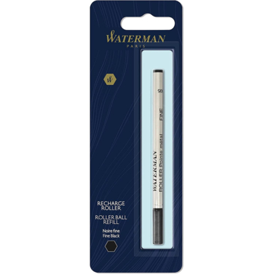 Recharge Rollerball Pointe Fine Noire - Waterman