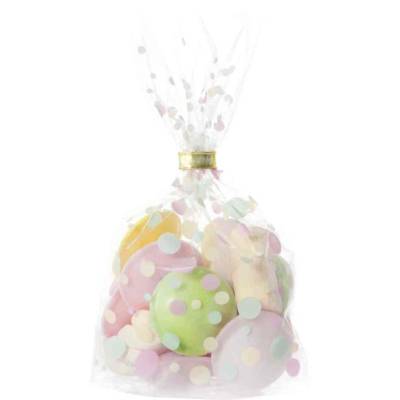 Lot de 10 Sachet Alimentaire à Fond "Pois" (L)145 x (H)235 mm - FOLIA