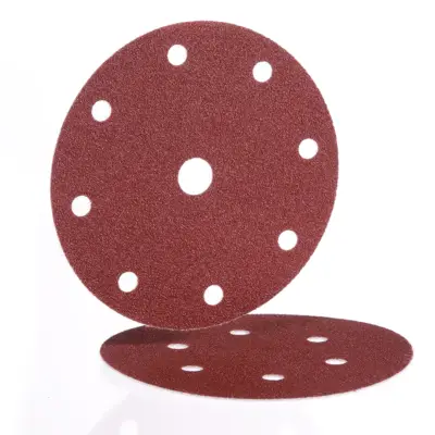 Disques papier auto-agrippant BW115 8 trous 125/8/180 - HERMES ABRASIFS - 6540019 - HERMES ABRASIFS SA